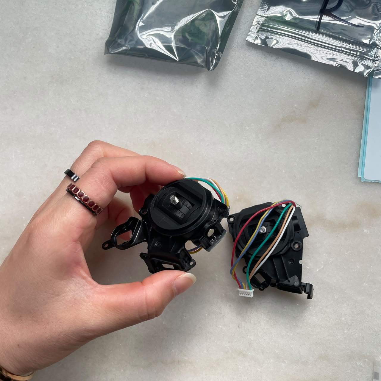 Drone Control Stick - ملحقات طائرة أجراس الزراعية بدون طيار،