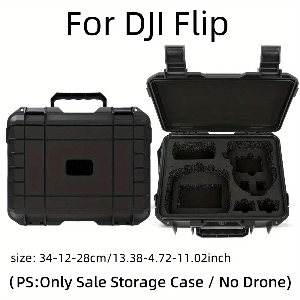 Drone Carrying Case - حقيبة تخزين صلبة لـ DJI Flip،