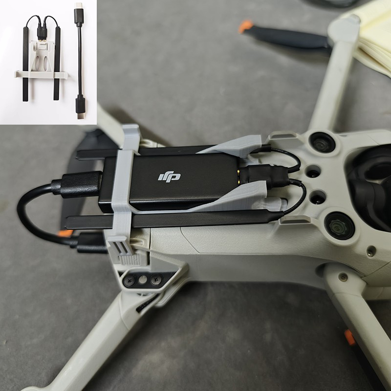 Drone Tablet Mount - كتيفة ثابتة لوحدة DJI الخلوية 4G