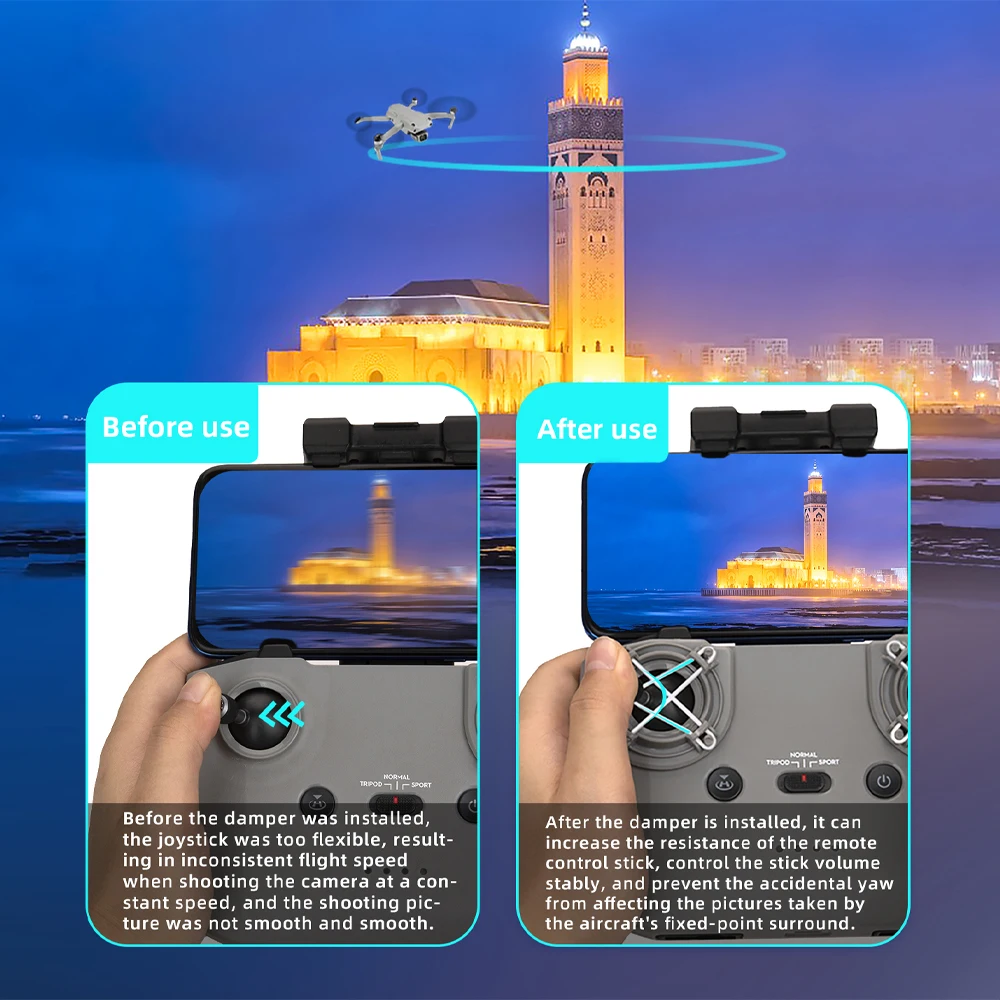 وحدة تحكم في سرعة الروك لـ DJI - مراجعة Dji Drone Air 3 وسعره