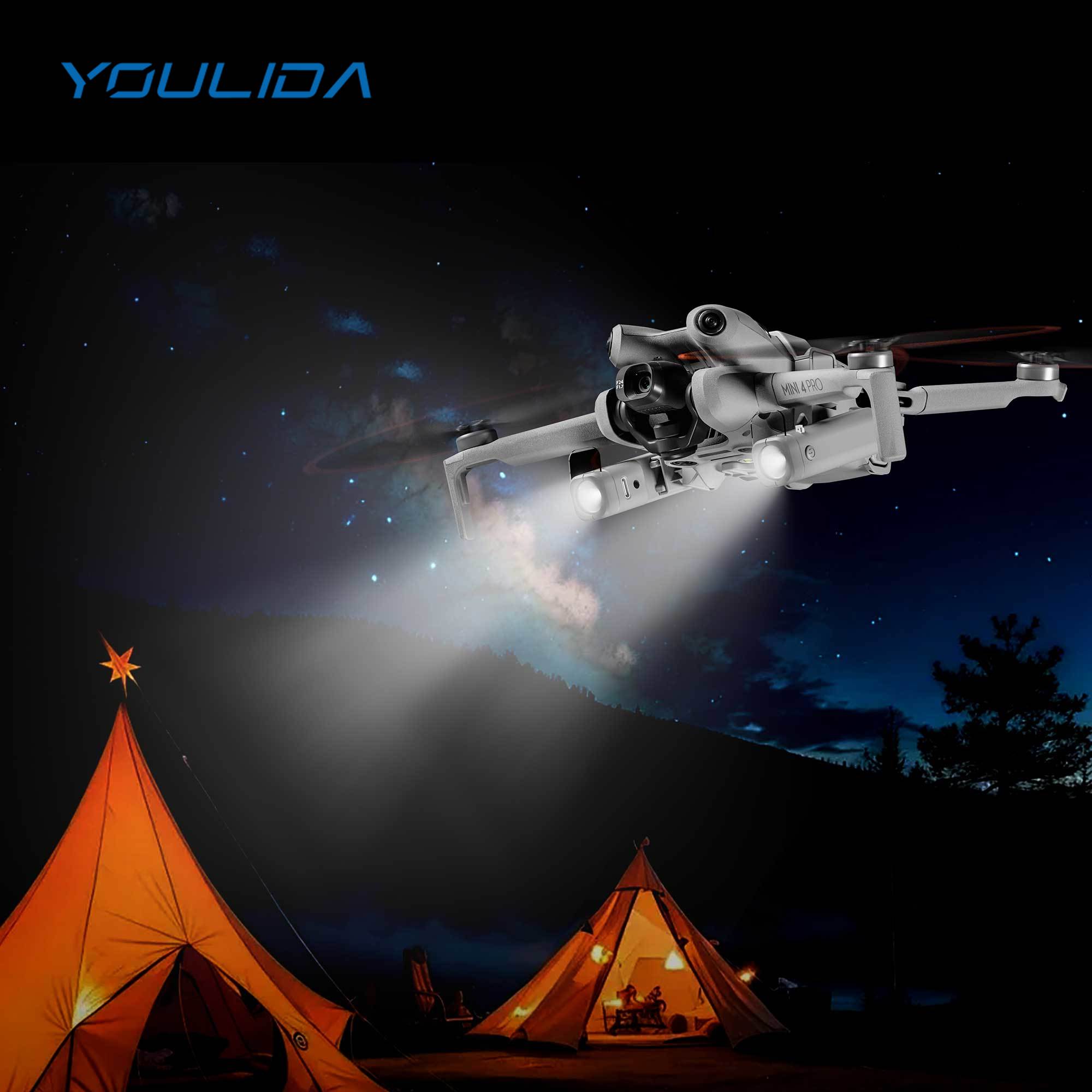 ل DJI Mini 4 Pro LED ضوء الملا - مراجعة Drone Strobe Light وسعره