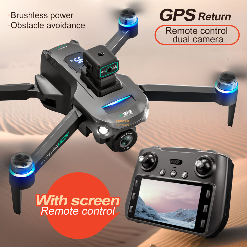 8K كاميرا مزدوجة 5G WIFI FPV ا - مراجعة Drone Beacon Light وسعره