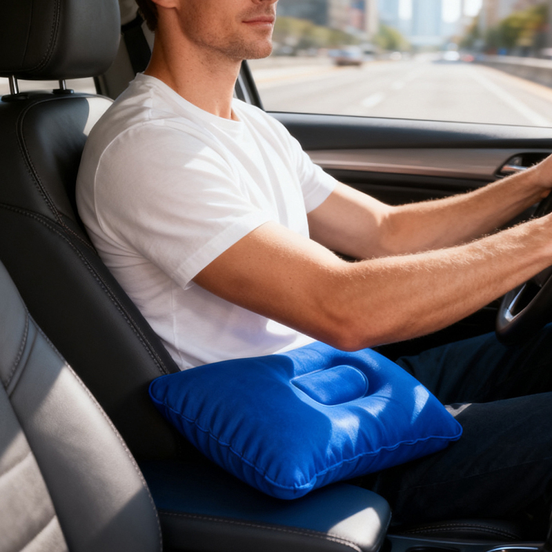 قطعتان من وسائد السفر القابلة  - مراجعة Drone Backpack وسعره