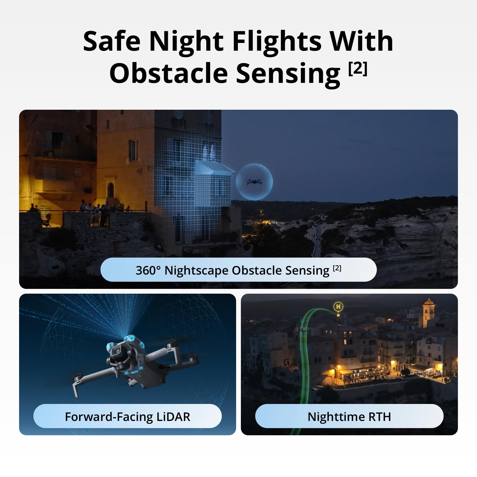 طائرة دي جي آي ميني 5 برو فلاي - مراجعة Drone Strobe Light وسعره