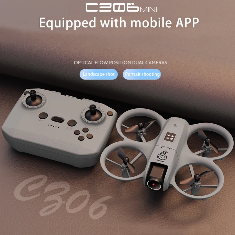طائرة بدون طيار CZ06 Mini RC Q - مراجعة Drone Remote Controller Lanyard وسعره