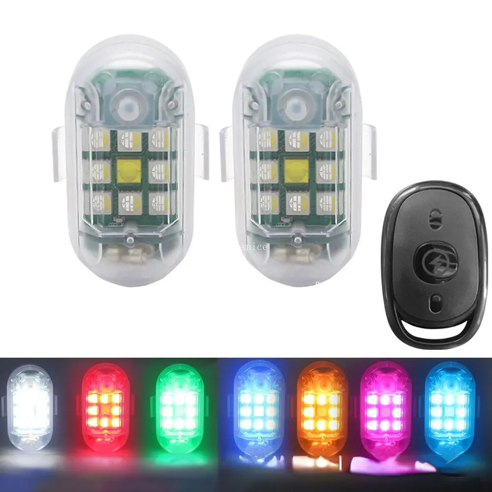 1/2 قطعة LED اللاسلكية ضوء إحت - مراجعة Drone Beacon Light وسعره