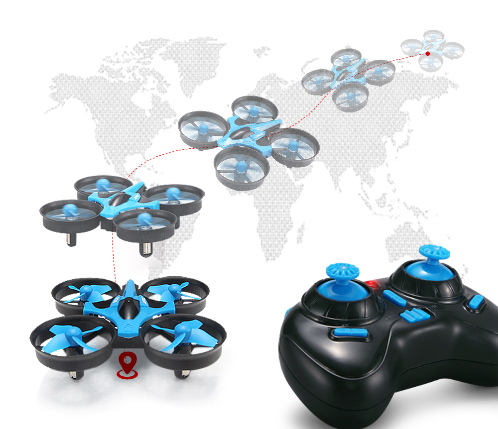 JJRC H36 Mini Rc Drone 4ch 6-A - مراجعة Drone Remote Controller Lanyard وسعره