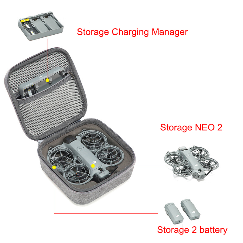 حمل حافظة مضادة للصدمات لـ DJI - مراجعة Drone Carrying Case وسعره