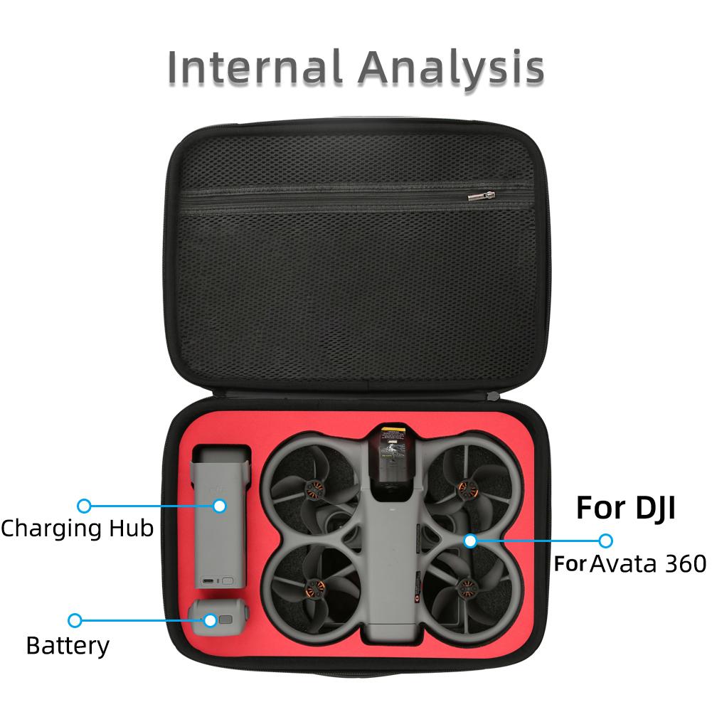 صندوق حمل محمول لـ DJI Avata 3 - مراجعة Drone Carrying Case وسعره
