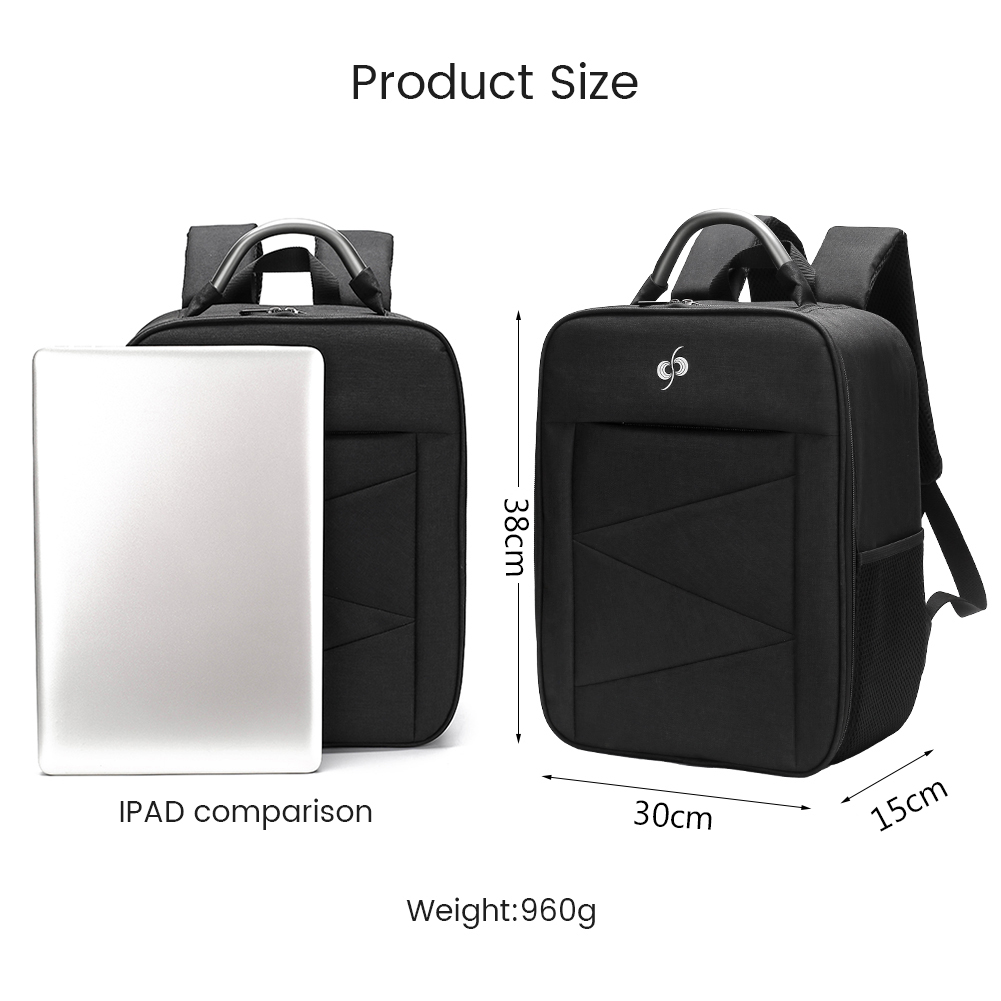 حقيبة ظهر مقاومة للماء لملحقات - مراجعة Drone Backpack وسعره